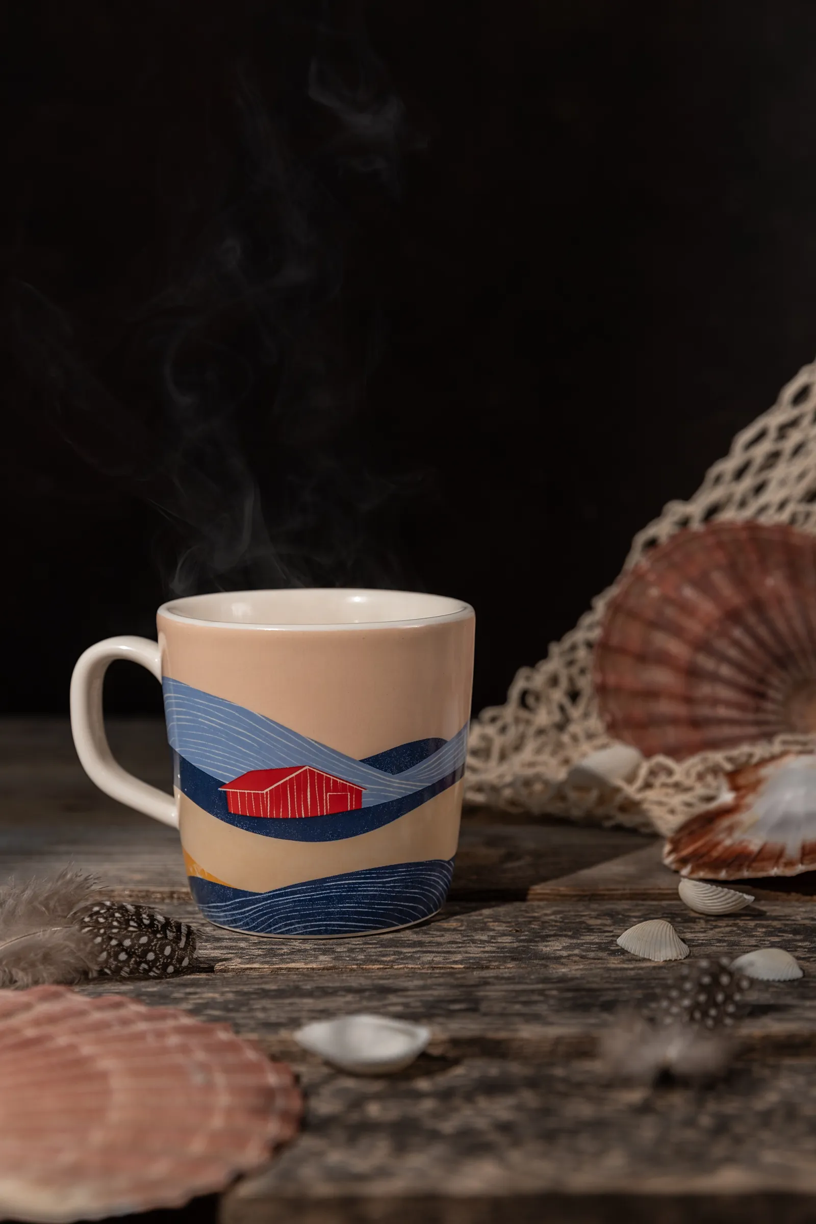 A View of a Coastal Dawn